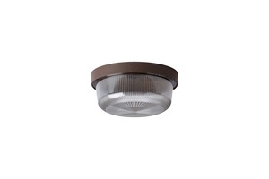 Nástěnná - OS ELE50008 ELEKTRA 3 stropní/nástěnné průmyslové plastové svítidlo hnědá / čirá IP54 60W E27 (původní kód OS 50008) - OSMONT