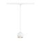 Svítidla - LA 1008169 LIGHT EYE® 90 1~ závěsné svítidlo, GU10, délka závěsu 150cm, 1x max. 6W, matně bílá - BIG WHITE (SLV)