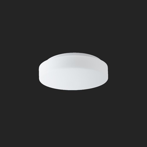 Nouzová - OS EDN59138 EDNA 2 stropní/nástěnné skleněné svítidlo bílá IP43 3000 K 15W LED nouzové kombinované 3 h (původní kód OS 59138) - OSMONT - foto 1