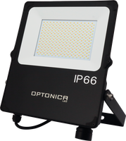 Vnější světlomety - LED světlomet černý IP66 IK08