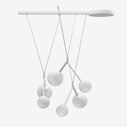 Vícečetná - LU ZL3.L1.Z80.61 Závěsné svítidlo ZED 34,8W LED 3000K sklo černá opál ZL3.L1.Z80.61 - LUCIS - foto 1