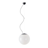Koule - OS ISI63566 ISIS L3 PM závěsné plastové svítidlo černá / bílá IP40 40W E27 HF - OSMONT