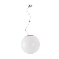 Koule - OS ISI66699 ISIS L3 PE závěsné plastové svítidlo kartáčovaná nerez / bílá IP40 4000 K 27W LED - OSMONT