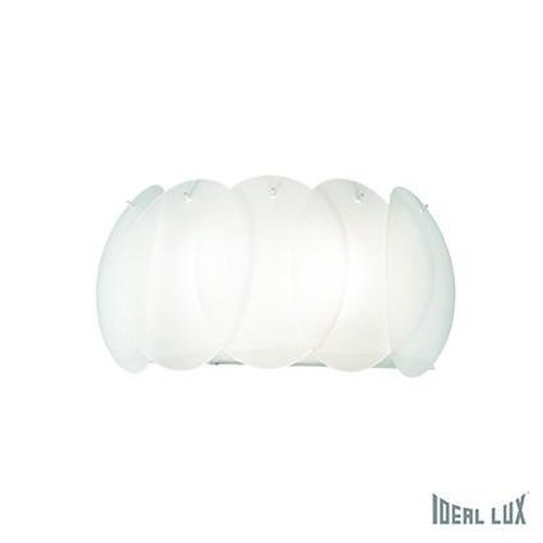 Dekorativní - ILUX 038025 Nástěnné svítidlo Ideal Lux Ovalino AP2 bianco 038025 - IDEALLUX - foto 1