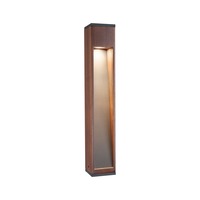 Sloupková - P 94678 Stojací svítidlo Trabia IP44 hranaté 600mm 3000K 3,5W 230V 38° dřevo GU10 dřevo - PAULMANN