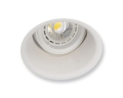 Kruhová - KHL K50112.01.RF.WH-WH.GU 501121RWWG   Zápustné svítidlo OZONE bílé max.50W Ø90mm kulaté - KOHL-Lighting (starý kód: KHL K50112.W.GU)