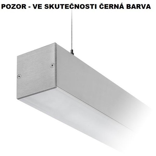 Podélná - ARCHI SCS260/4K/BL Závěsné svítidlo Cubus LED černé 1135mm 17W 2840lm 4000K - ARCHILIGHT - foto 1
