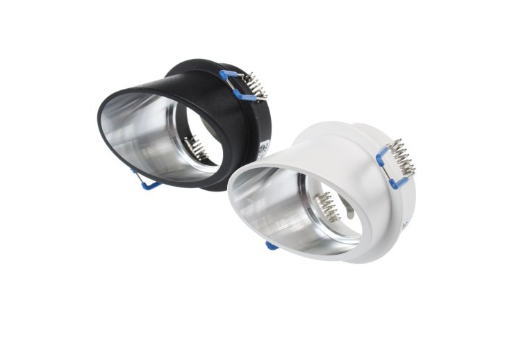 Vestavná bodová svítidla - Podhledový rámeček BUTU 418 SLANT - foto 1