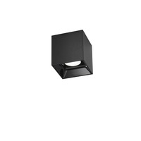 Downlight - FAN LED-MIG-Q-NER Stropní LED svítidlo MIG hranaté černá 20 W 3000-4000 K 11,5 x 11,6 cm - FANEUROPE
