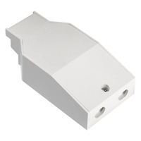 Příslušenství - LA 1008702 Odlehčení tahu průchozí zapojení, pro LED Driver - BIG WHITE (SLV)