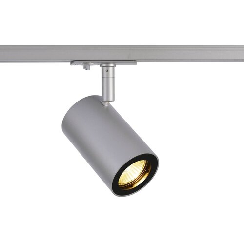 Svítidla - LA 1002113 ENOLA_B TRACK SPOT, QPAR51 stříbrošedá 50W, vč. 1fázového adaptéru - BIG WHITE (SLV) - foto 1