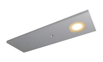 Přisazená - IMPR 687129 Deko-Light nábytkové přisazené svítidlo Fine II 12V DC 2,30 W 2700 K 220 lm 190 stříbrnášedá RAL 7001