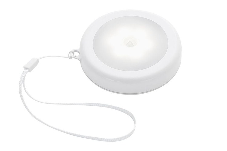 Přisazená - BRI 2273-016 LED noční lampička pr. 8 cm 0,8W 30lm bílé - BRILONER - foto 1