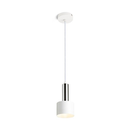Kruhová - RED R13908 GIULIA 12 závěsná bílá chrom 230V E27 40W - RED - DESIGN RENDL - foto 1