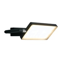 Dekorativní - FAN LED-BOOK-AP-NERO Nástěnné LED svítidlo BOOK černá, 18 W, 1820 lm, 3200 K, 22,5 x 15 x 10 cm - FANEUROPE