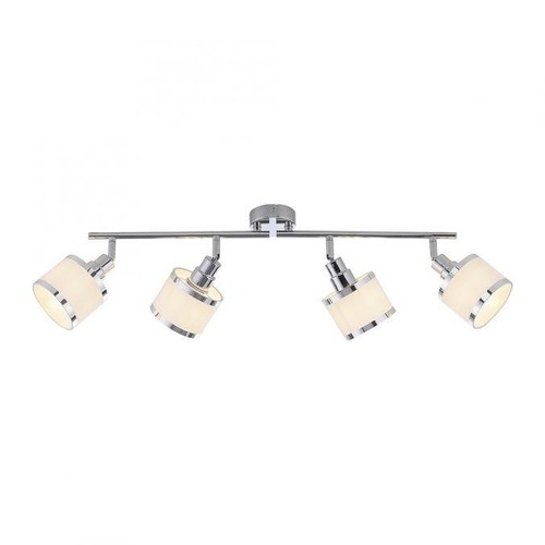 Bodová - LD 15374-17 ACCOR LED stropní svítidlo 4 ramenné lesklý chrom otočné do interiéru - LEUCHTEN DIREKT / JUST LIGHT - foto 1