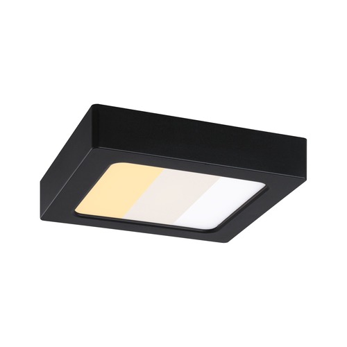 Hranatá - P 71296 LED Panel Abia 2 White Select soumrakové a pohybové čidlo (HF) hranaté 170x170mm 9,5W 2700 - 4000K černá - PAULMANN - foto 1