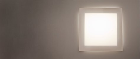 Hranatá - LUX 14064.12 Vestavné svítidlo Silky Quadra 64 nerez 37,5W 4134lm 220V - LUXLIGHTING