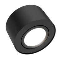 Bodová - BRI 7121-015 LED přisazené svítidlo, pr. 9 cm, 5 W, černá - BRILONER