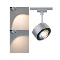 Svítidla - P 96769 URail LED lištový spot Aldan spot 8W CCT 230V matný chrom - PAULMANN