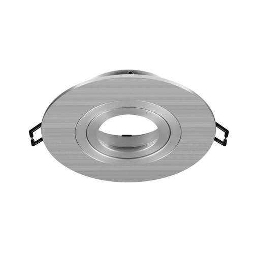 Kruhová - LA 1007632 NEW TRIA® 75 XL kroužek pro vestavbu do stropu, D: 11 H: 2,6 cm, IP 20, hliník - BIG WHITE (SLV) - foto 1
