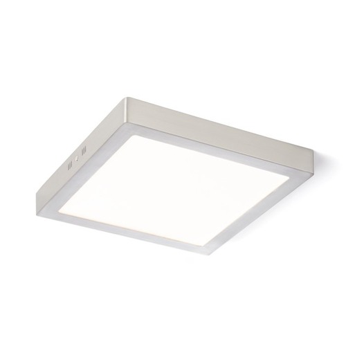 Technická - RED R11286 SLENDER 30 SQ přisazená matný nikl 230V SMD LED 24W 3000K - RED - DESIGN RENDL - foto 1