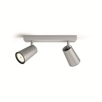 Bodová - PH 50572/48/PN Bodové svítidlo Philips Paisley 50572/48/PN šedé 2x max.10W - PHILIPS (915005529401)