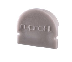 Krytky pro Al profily - IMPR 979511 Koncovka R-AU-01-12 šedá 18 mm 2 ks - LIGHT IMPRESSIONS