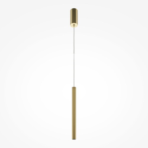 Subtilní - M MOD159PL-L6G4K2 Závěsné svítidlo Pro Base 4000K 6W studená bílá 500lm zlatý hliník - MAYTONI - foto 1