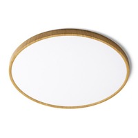 Kruhová - RED R14307 LANA 60 přisazená  dekor buk/plast 230V LED 50W  3000K 4000K 6000K - RED - DESIGN RENDL