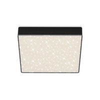 Hranatá - BRI 7077-415 LED stropní svítidlo hvězdné nebe, 21,2 cm, 16 W, černá - BRILONER