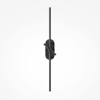 Dekorativní - M MOD256WL-L5B3K Nástěnné svítidlo Renaissance 3000K 5W teplá bílá černý kov designové - MAYTONI