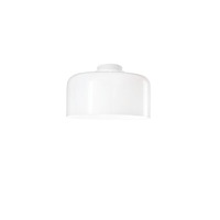 Kruhová - FAN I-GIBUS-PL30 BCO Stropní svítidlo Gibus, bílé, 1 x E27, 30 x 30 x 23 cm - FANEUROPE