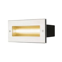 Zapuštěná - LA 233650 BRICK venkovní nástěnné vestavné svítidlo LED 3000K nerez IP67 230V 950lm 10W - BIG WHITE (SLV)