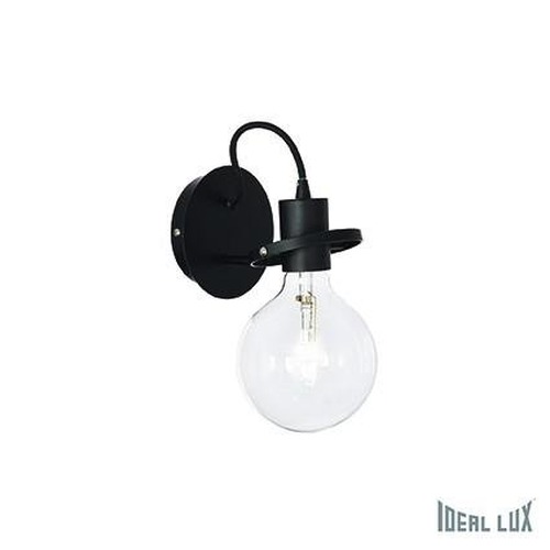 Dekorativní - ILUX 119502 Nástěnné svítidlo Ideal Lux Radio AP1 nero 119502 černé - IDEALLUX - foto 1