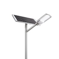 Veřejné osvětlení - FAN LED-RADIUS-30C-SOLAR Solární veřejné osvětlení RADIUS 30 W solární 4200 lm 3000 K - FANEUROPE