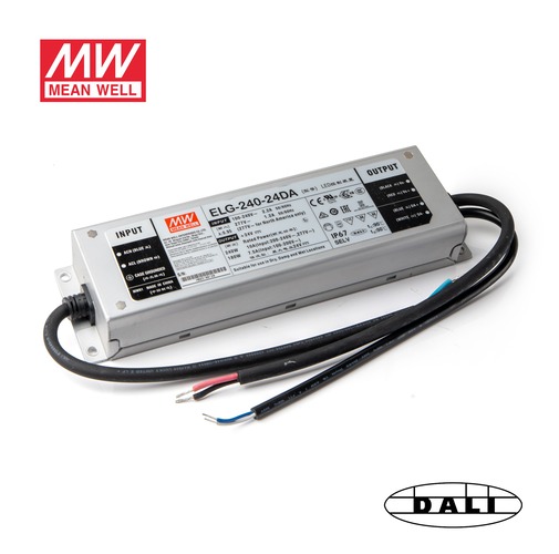 Stabilizované napětí - SLC S32094 SLC Power Supply MW CV 24V ELG 240W DALI IP67 - TLG - foto 1