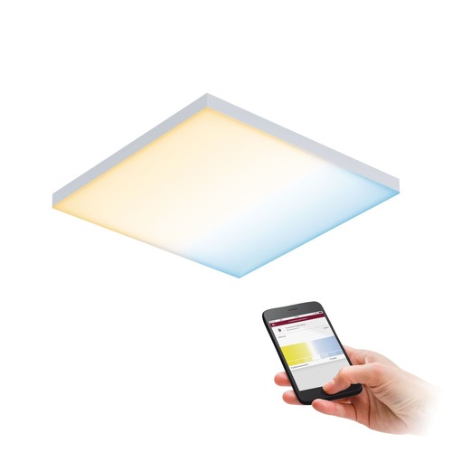 Hranatá - P 79825 LED panel SmartHome Zigbee Velora Tunable White 295x295mm 10,5W 2700-6500K - PAULMANN - foto 1