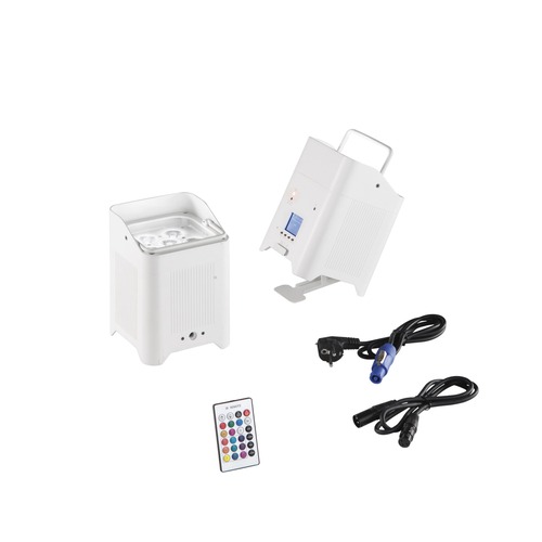 Reflektory - FAN LED-SHOW-Q6 Venkovní reflektor LED SHOW dobíjecí 6x18 W RGBW+UV Wi‑Fi Smart Tuya DMX 512 dálkové ovládání - FANEUROPE - foto 1