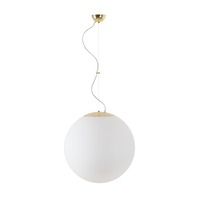 Koule - OS ISI70239 ISIS L4 PM-M závěsné plastové svítidlo mosaz leštěná / bílá IP40 3000 K 41W LED DALI (původní kód OS 70239) - OSMONT