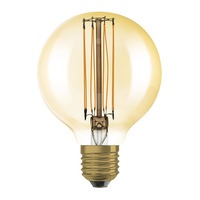 E27 - RED G14436 OSRAM LED žárovka, Globe jantarová E27 - DESIGN RENDL
