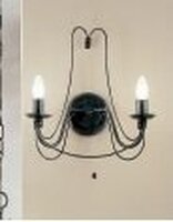 Dekorativní - OR WA 2-809/2 Nástěnné svítidlo 2xE14 antik, výška 40cm - ORION