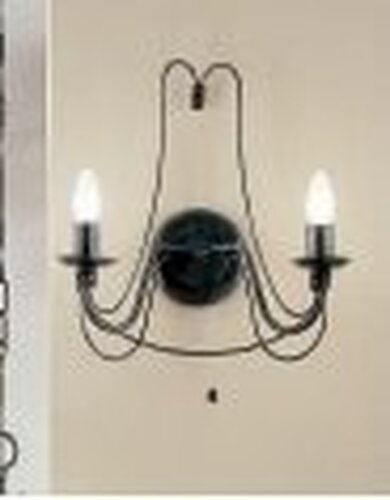 Dekorativní - OR WA 2-809/2 Nástěnné svítidlo 2xE14 antik, výška 40cm - ORION - foto 1