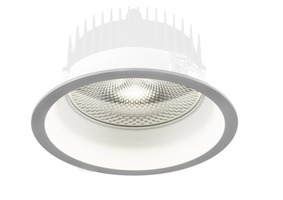 Kruhová - HAL 57-001L-10GHE/840, W Vestavné svítidlo TURE LED-MODUL 1x22W IP54 bílé (nově 57-001L-10GHV/840, W + 00-00153E) - HALLA