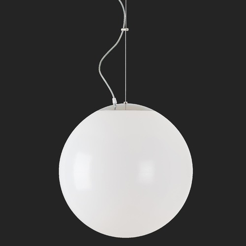 Nouzové osvětlení - OS ISI72731 ISIS L4 PM HP závěsné plastové svítidlo nerez leštěná / bílá IP40 4000 K 58W LED nouzové kombinované 3 h (původní kód OS 72731) - OSMONT - foto 1