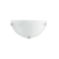 Nepřímé osvětlení - FAN 32/28401 Nástěnné svítidlo DUNA bílá 1xE27 30x9x15cm - FANEUROPE
