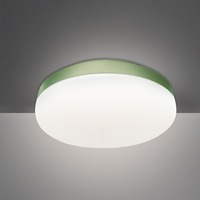 Kruhová - TI 3080BOFBVE2B C01SV00 Stropní svítidlo Iglú 25cm 18W 3000K IP54 zelená - Team Italia