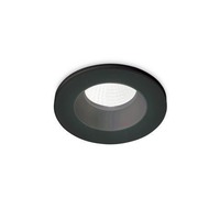 Zapuštěná - ILUX 252032 LED Stropní zápustné bodové svítidlo Ideal Lux ROOM-65 ROUND BK 252032 8W 800lm 3000K IP65 9,8cm kulaté černé - IDEALLUX