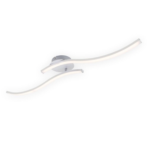Dekorativní - BRI 3165029 LED stropní svítidlo 78,2 cm 2x18W 1400lm hliník (starý kód: BRI 3165-029) - BRILONER - foto 1