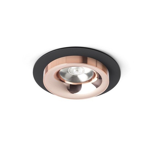 Kruhová - RED R13238 SHARM R I zápustná černá měď/měď 230V LED 10W 24° 3000K - RED - DESIGN RENDL - foto 1